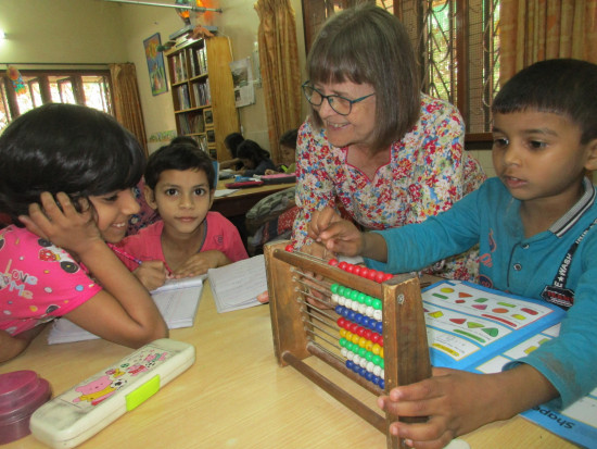 Sr. Dietlinde in Karachi/Pakistan