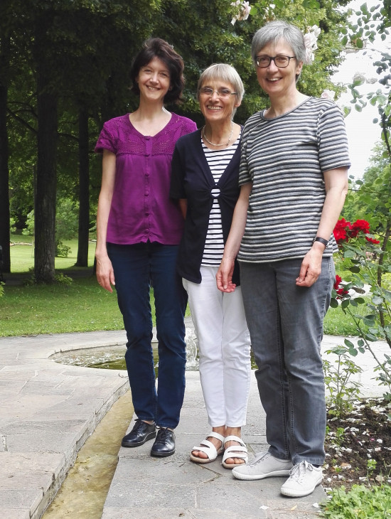 Leitungsteam v.l.: Sr. Ulrike, Sr. Doris und Sr. Inge