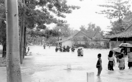 Überschwemmung in Welahan