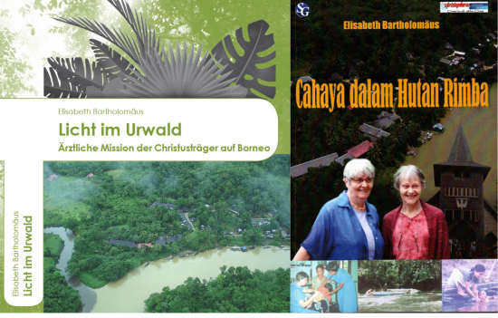 Sr. Elisabeths Buch auf Deutsch und indonesisch