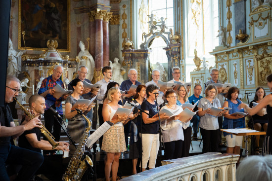 Spontanchor beim »Unfassbar«-Mitsingkonzert – © Nora Henker 2023