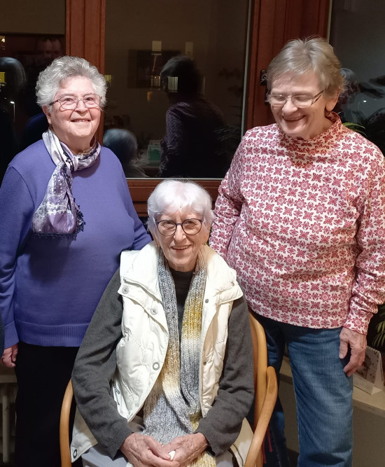 Sr. Maria, Sr. Christina, Sr. Herta