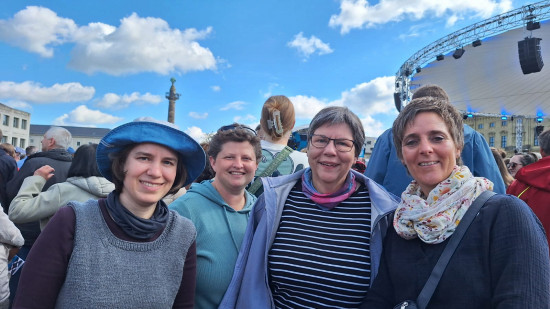 v.l. Srs. Carmen, Simone, Heidrun, Cornelia